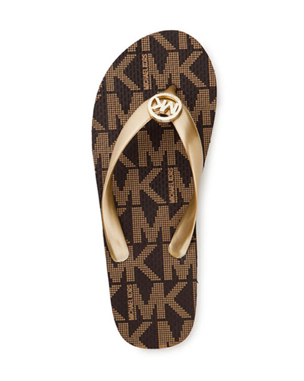 MICHAEL Michael Kors Jet Set MK Rubber Flip-Flop 1