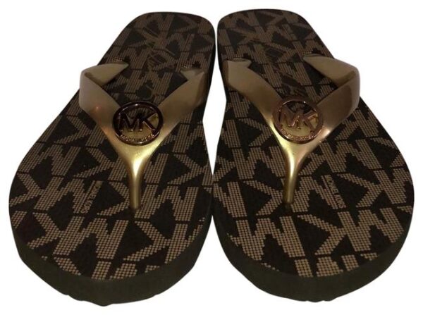 MICHAEL Michael Kors Jet Set MK Rubber Flip-Flop 3