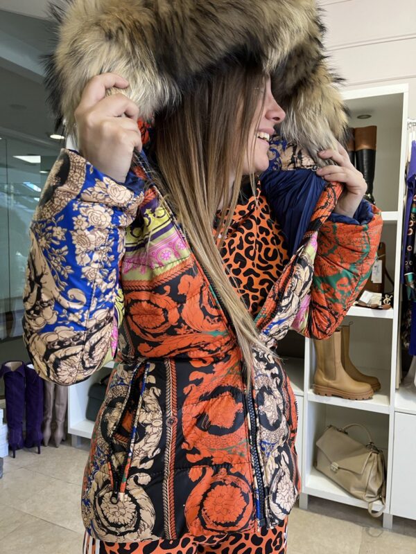 Flo Clo Jacket  Baroque pattern