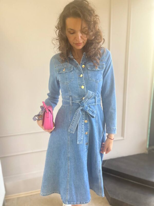 jeans dress roberta biagi