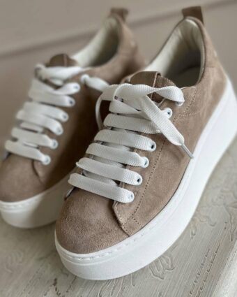 leather sneakers