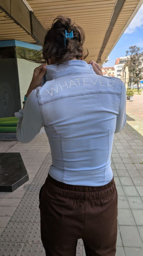 Light blue jeans shirt vicolo - Image 2