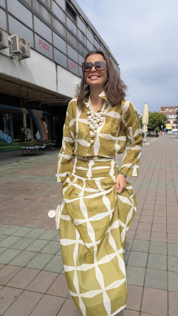 Skirt and blouse set Maryley - Image 6