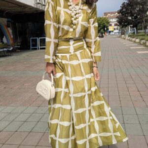 Skirt and blouse set Maryley