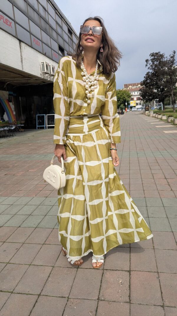 Skirt and blouse set Maryley