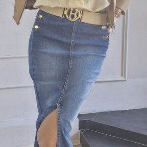 Rinaschimento denim skirt