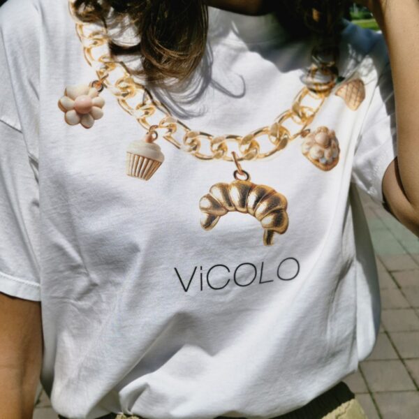 White t-shirt Vicolo - Image 4