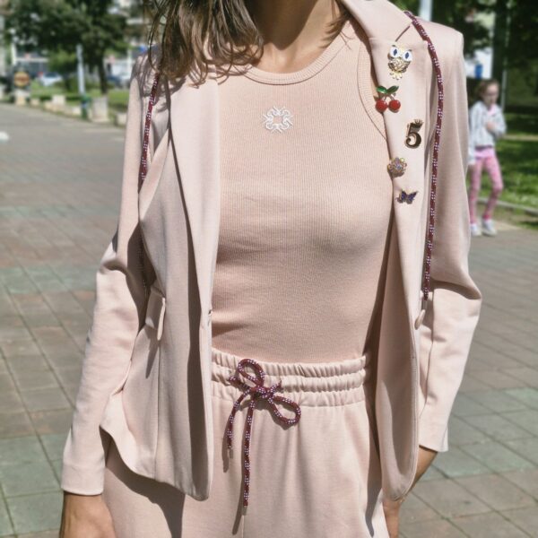 soft cotton pink set Motel - Image 3