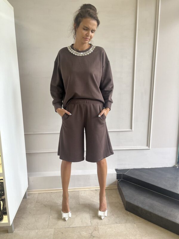 soft cotton brown set Vicolo - Image 5