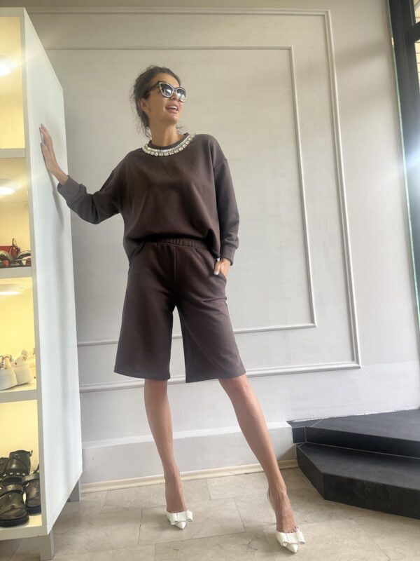 soft cotton brown set Vicolo - Image 3