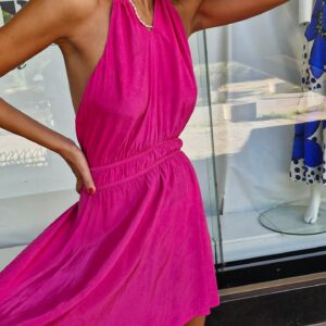 Dress in pink