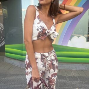 Komplet pantalone i top majica Motel